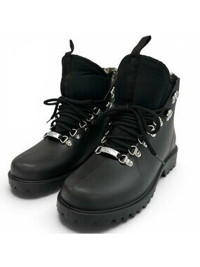Max Mara Weekend Agenzia Boots Rain Shoes Black